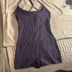 Garage Deep Purple Sleeveless Romper